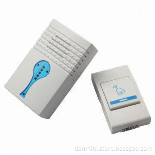 DANMINI Wireless Doorbell with Built-in Double Speakers